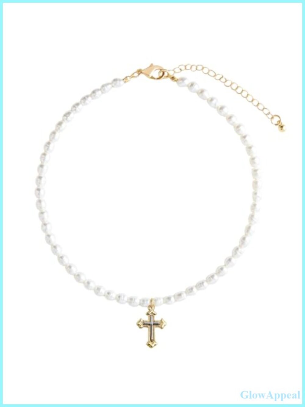 Freshwater Pearl Choker Necklace Gold Plated Adjustable Women's Handmade